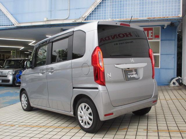 N-BOX L HondaSENSING 前後ドラレコ メモリーナビ リアカメラ ETC ドアバイザー ワンオーナー 禁煙車 LED BTオーディオ USB シートヒーター パーキングセンサー 衝突回避支援ブレーキ(5枚目)