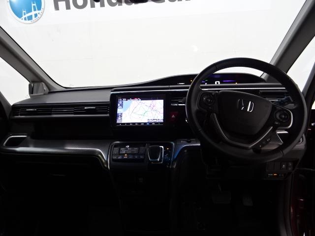 ステップワゴンスパーダ e:HEVスパーダGホンダセンシング 7人 前後ドラレコ メモリーナビ リアカメラ 後席モニター 両側電動ドア 純正アルミ LED ドアバイザー ワンオーナー BTオーディオ USB LEDフォグ フルセグTV Bluetooth音楽(15枚目)