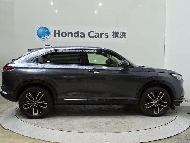 ヴェゼル e:HEVZ 前後ドラレコETC2.0パドルシフトリアカメラテールゲートスポイラー純正アルミワンオーナー BTオーディオ USB パーキングセンサー LED LEDフォグ シートヒーター LDA 1オナ 追従(27枚目)