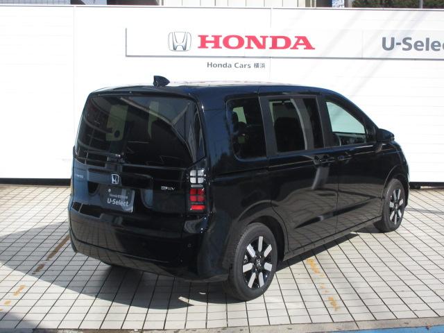 フリード e:HEVエアーEX 当社デモカー HondaSENSING 全周囲カメラ リアカメラ ETC 純正アルミ パーキングセンサー LED シートヒーター BTオーディオ USB 禁煙車 ブラインドスポット フルセグTV(5枚目)