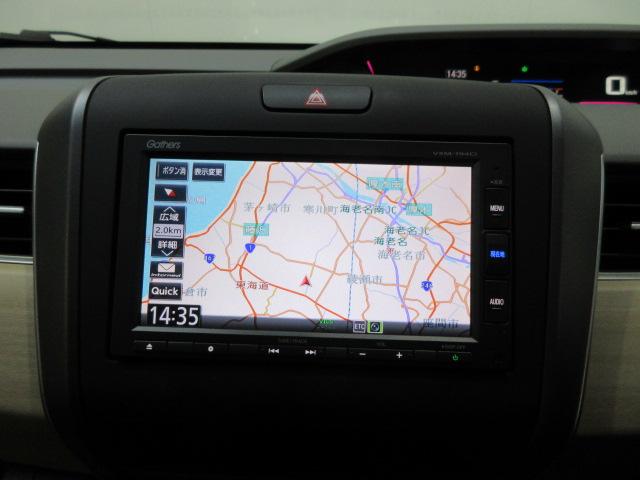 フリード Ｇ・ホンダセンシング　７人　ＨｏｎｄａＳＥＮＳＩＮＧ　ドラレコ　メモリーナビ　リヤカメラ　ＥＴＣ　Ｂｌｕｅｔｏｏｔｈ　ワンオーナー　ハロゲン　両側電動スライドドア　オートエアコン　ＣＤ　追突被害軽減ブレーキ　ｉストップ（3枚目）