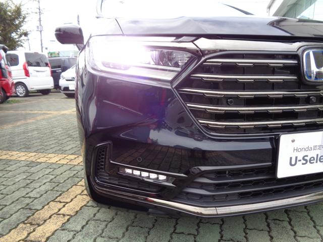 オデッセイハイブリッド ｅ：ＨＥＶアブソルート・ＥＸブラックエディション　当社デモカー　禁煙車　純正メモリーナビ　純正前後ドライブレコーダー　全周囲カメラ　レザーシート　前後シートヒーター　ＨｏｎｄａＳＥＮＳＩＮＧ　ＤＶＤ　ＣＤ　Ｂｌｕｅｔｏｏｔｈ　ＵＳＢ　パドルシフト（29枚目）