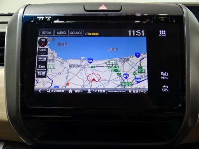 フリードハイブリッド ハイブリッド・Gホンダセンシング 7人乗り仕様 禁煙車 HndaSENSING 純正メモリーナビ DVD CD フルセグ リアカメラ 後席モニター Bluetooth ETC LEDライト ドアバイザー ワンオーナー 軽減ブレーキ(3枚目)