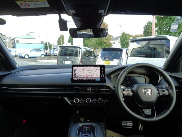 ZR-V e:HEVZ特別仕様車ブラックスタイル 純正メモリーナビ マルチビューカメラシステム ETC ドライブレコーダー Bluetooth ステリングヒーター パワーシート シートヒーター パーキングセンサー HondaSENSING 電動シート(3枚目)
