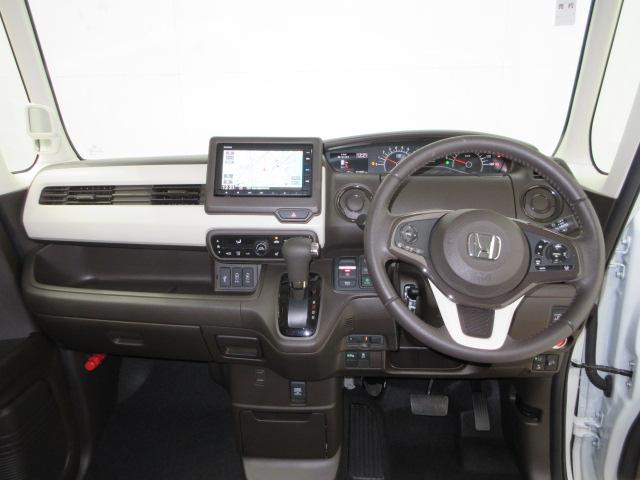 N-BOX L・ターボ HondaSENSING 衝突被害軽減ブレーキ 前後ドラレコ 純正メモリーナビ ブルートゥースオーディオ リアカメラ 両側電動スライドドア シートヒーター ETC パドルシフト LEDライト Aライト(20枚目)
