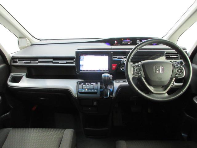 ステップワゴンスパーダ スパーダホンダセンシング VTECターボ 7人乗り 純正メモリーナビ フルセグ ブルートゥースオーディオ リアカメラ 両側電動スライドドア ETC2.0 プラズマクラスター DVD CD LEDライト スマキー オートエアコン(14枚目)