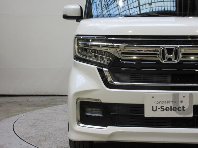 Ｎ－ＢＯＸカスタム Ｌターボ　ＨｏｎｄａＳＥＮＳＩＮＧ　衝突被害軽減ブレーキ　ディスプレイオーディオ　リアカメラ　ワンセグ　両側電動スライドドア　シートヒーター　ＥＴＣ　純正アルミ　パドルシフト　ワンオーナー　ＬＥＤライト　スマキ（22枚目）