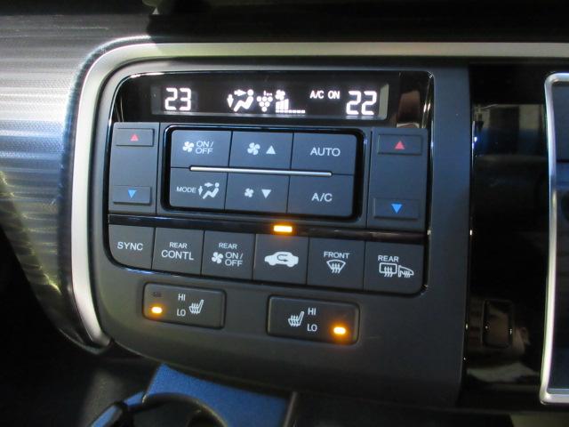 ステップワゴンスパーダ スパーダクールスピリットアドバンスパッケージα　８人　ＨｏｎｄａＳＥＮＳＩＮＧ　ドライブレコーダー　メモリーナビ　リアカメラ　後席モニター　シートヒーター　両側電動スライドドア　ＥＴＣ　純正アルミホイール　パドルシフト　ワンオーナー　フルセグ（18枚目）