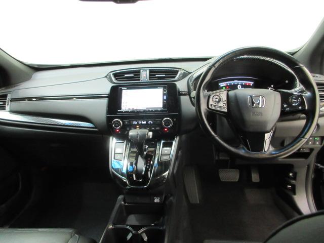 CR-V EX・ブラックエディション VTECターボ HondaSENSING 前後ドラレコ メモリーナビ Bluetoothオーディオ フルセグ リヤカメラ ETC2.0 シートヒーター BSI 純正アルミ パドルシフト スマキー(17枚目)
