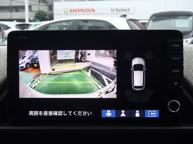 フリード エアー　当社デモカー　インターナビ　バックカメラ　フルセグ　ＵＳＢ接続　Ｂｌｕｅｔｏｏｔｈ接続　ＬＥＤヘッドライト　両側電動スライドドア　ＥＴＣ　クルコン　横滑り防止機能　サイドカーテンエアバック　展示車（5枚目）