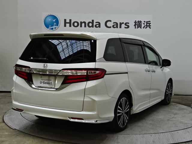 オデッセイ アブソルート・Xホンダセンシングアドバンスドパッケジ 7人 メモリーナビ 全周囲カメラ ETC USB入力端子 Bluetooth 純正アルミ LED パドルシフト ワンオーナー 記録簿 バックモニター付 運転席パワーシート ABS DVD再生可 地デジ(22枚目)