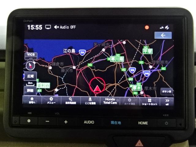 Ｎ－ＢＯＸ ベースグレード　当社デモカー　ＨｏｎｄａＳＥＮＳＩＮＧ　ドラレコ　メモリーナビ　リアカメラ　両側電動ドア　シートヒーター　ＥＴＣ　ＬＥＤライト　ＢＬＵＥＴＯＯＴＨ　衝突軽減システム　スマートキ－　車線維持支援システム（4枚目）