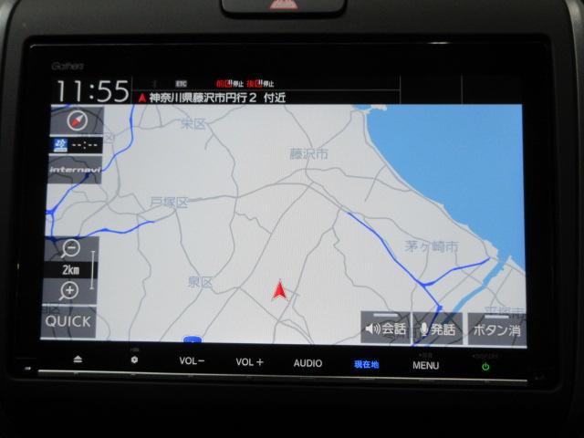 フリードハイブリッド ハイブリッド・Ｇホンダセンシング　６人　前後ドラレコ　ＥＴＣ　メモリーナビ　両側電動スライドドア　リアカメラ　シートヒーター　ワンオーナー　軽減ブレーキ　キーフリーシステム　電動格納式ドアミラー　Ｂｌｕｅｔｏｏｔｈ音楽　衝突安全ボディ（3枚目）