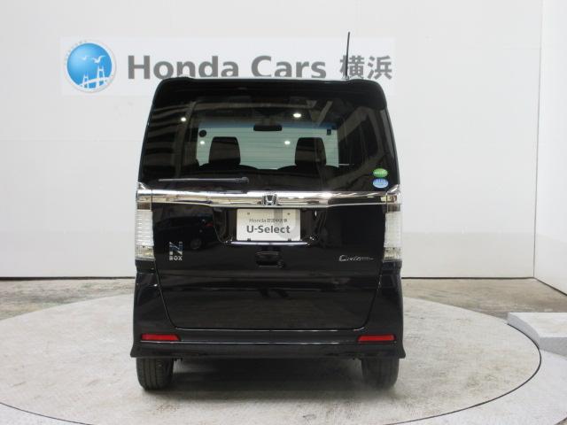 Ｎ－ＢＯＸカスタム ＧターボＳＳパッケージ　両側電動スライドドア　純正メモリーナビ　リアカメラ　純正アルミ　ドアバイザー　革巻ステアリング　ワンオーナー　禁煙車　オートライト　ターボ　ディスチャージヘッドライト　プラズマクラスター搭載エアコン（23枚目）