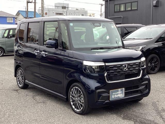 N-BOXカスタム ターボ 元デモカー 衝突被害軽減 禁煙 AW キーフリー Pセンサー ESC パワステ DVD再生 両席エアバック サイドエアバッグ ターボ車 USB接続 スマートキー Bカメラ パワーウィンドウ 1オナ(37枚目)