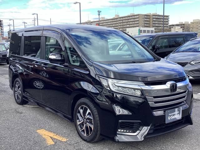 ステップワゴンスパーダ スパーダホンダセンシング 禁煙 盗難防止 助手席エアバッグ ワンオーナ- Wパワスラ メモリナビ 記録簿有 地デジ LEDライト 横滑り防止システム オートエアコン リアカメラ USB ナビ&TV 三列シート アイドリングS(36枚目)