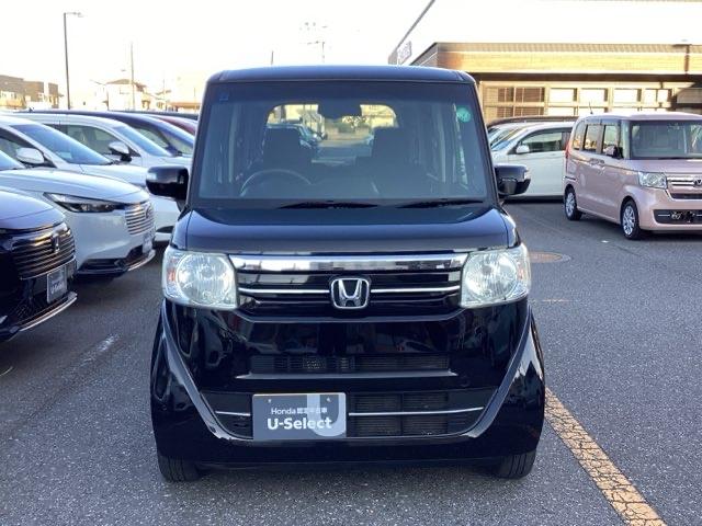 N-BOX G・Lパッケージ 両PSD メンテナンスノート 禁煙 カラーバックモニター 全席PW イモビライザー ナビテレビ 1セグ AAC 横滑り防止 スマートキー DVD再生 メモリーナビ ABS キーレスE 運転席エアバッグ(6枚目)