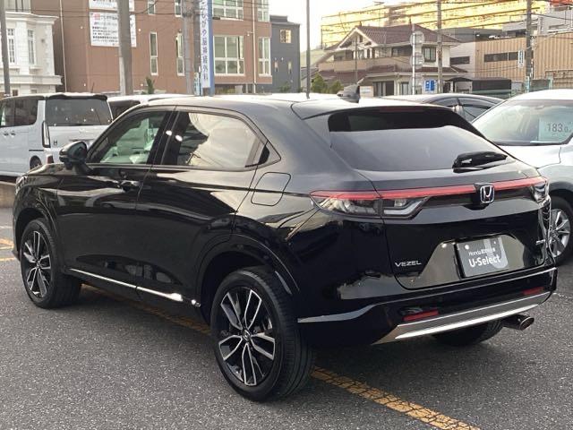 ヴェゼル e:HEVZ ホンダセンシング ホンダコネクトディスプレイ リアカメラ ドラレコ サイドエアバック ETC2.0 フルオートエアコン 衝突回避支援ブレーキ機能 1オナ スマキ Pトランク Dレコ エアバッグ Rカメ(38枚目)