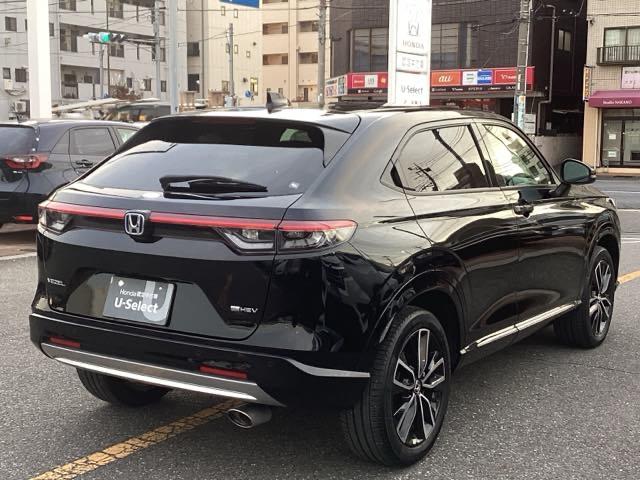 ヴェゼル e:HEVZ ホンダセンシング ホンダコネクトディスプレイ リアカメラ ドラレコ サイドエアバック ETC2.0 フルオートエアコン 衝突回避支援ブレーキ機能 1オナ スマキ Pトランク Dレコ エアバッグ Rカメ(40枚目)