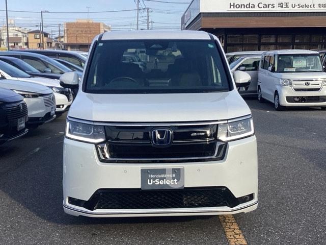 ステップワゴン e:HEVスパーダ アルミ 1オーナー フルオートエアコン メモリナビ ESC シートヒータ キーフリー LEDヘッドランプ イモビ ABS リアカメラ スマートキ USBポート クルーズコントロール ECOモード 禁煙(3枚目)