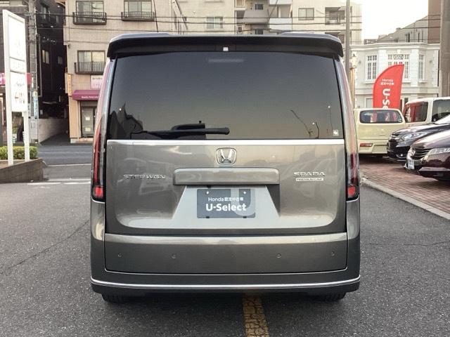 ステップワゴン スパーダプレミアムライン　ホンダセンシング、ホンダコネクトナビ＆マルチビューカメラ、リア席モニター、ドラレコ、電動スライドドア、サイドエアバック、ＥＴＣ、フルオートエアコン、ブラインドスポットインフォメーション　ＵＳＢ　ＥＳＣ（5枚目）