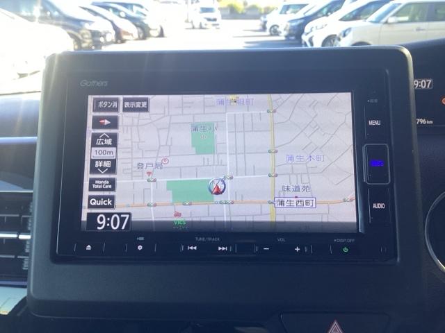 N-BOXカスタム L ホンダセンシング、ギャザスメモリーナビ&Rカメラ、ドラレコ、左側電動スライドドア、サイドエアバック、フルオートエアコン Pソナー 禁煙 1オーナー サイドエアバッグ ナビTV Aストップ シートヒータ(8枚目)