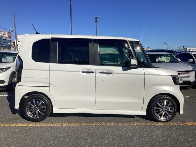N-BOXカスタム L ホンダセンシング、ギャザスメモリーナビ&Rカメラ、ドラレコ、左側電動スライドドア、サイドエアバック、フルオートエアコン Pソナー 禁煙 1オーナー サイドエアバッグ ナビTV Aストップ シートヒータ(13枚目)