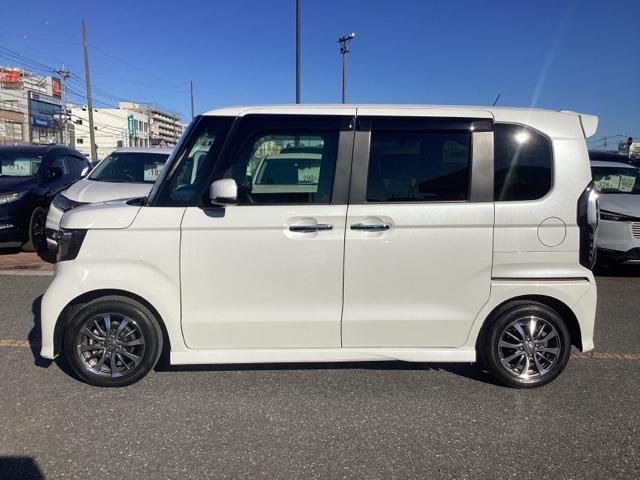 N-BOXカスタム L ホンダセンシング、ギャザスメモリーナビ&Rカメラ、ドラレコ、左側電動スライドドア、サイドエアバック、フルオートエアコン Pソナー 禁煙 1オーナー サイドエアバッグ ナビTV Aストップ シートヒータ(38枚目)