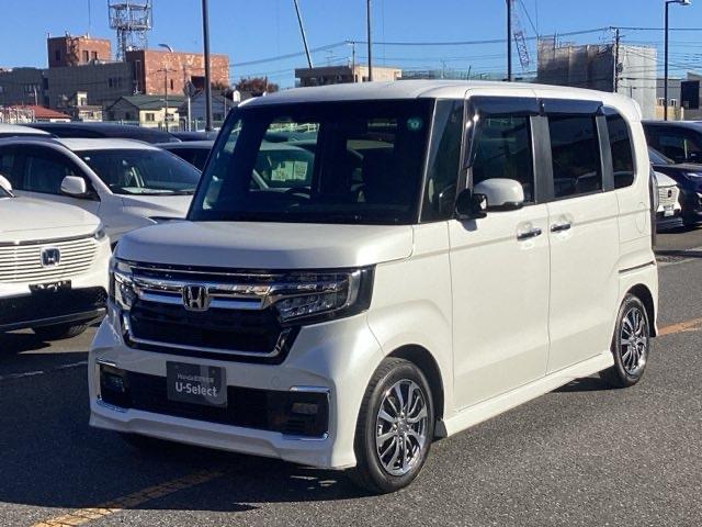 N-BOXカスタム L ホンダセンシング、ギャザスメモリーナビ&Rカメラ、ドラレコ、左側電動スライドドア、サイドエアバック、フルオートエアコン Pソナー 禁煙 1オーナー サイドエアバッグ ナビTV Aストップ シートヒータ(41枚目)