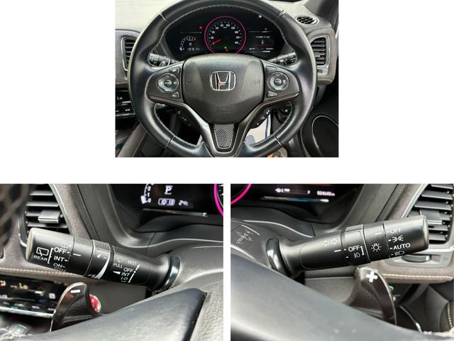 ヴェゼル ＲＳ・ホンダセンシング　前後ドラレコ・７インチ純ナビＴＶ・Ｂｌｕｅｔｏｏｔｈ・インターナビ・Ｒカメラ・ＥＴＣ・ＬＥＤ・オートライト・シートヒーター・純ＡＷ　盗難防止　バックモニター　１オーナー　スマ－トキ－　ＬＥＤライト（8枚目）
