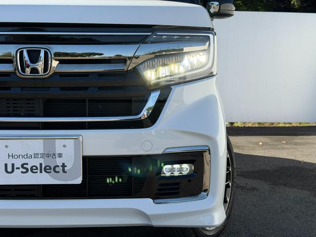 Ｎ－ＢＯＸカスタム Ｌターボ　ドラレコ・障害物センサー・７インチ純ナビＴＶ・Ｂｌｕｅｔｏｏｔｈ・インターナビ・Ｒカメラ・ＥＴＣ・純ＡＷ　地デジチューナー　衝突軽減ブレーキサポート　黒革シート　ＬＥＤヘッドライ　アイドリングＳ　ＰＳ（35枚目）