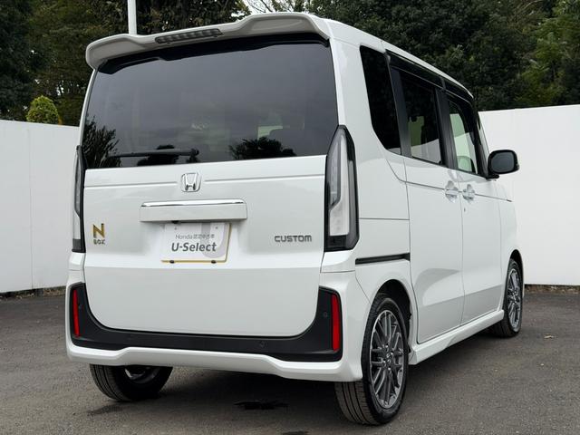 Ｎ－ＢＯＸカスタム ターボ　ワンオーナー・ドラレコ・障害物センサー・８インチ純ナビＴＶ・Ｂｌｕｅｔｏｏｔｈ・ホンダコネクト・Ｒカメラ・ＥＴＣ・両パワスラ・シート地ヒーター・ＬＥＤ・オートハイビーム・純ＡＷ　イモビライザー　１オナ（28枚目）