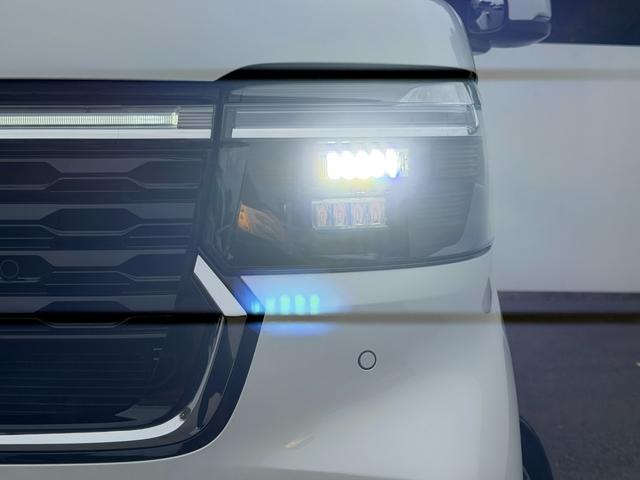 Ｎ－ＢＯＸカスタム ターボ　ワンオーナー・ドラレコ・障害物センサー・８インチ純ナビＴＶ・Ｂｌｕｅｔｏｏｔｈ・ホンダコネクト・Ｒカメラ・ＥＴＣ・両パワスラ・シート地ヒーター・ＬＥＤ・オートハイビーム・純ＡＷ　イモビライザー　１オナ（34枚目）