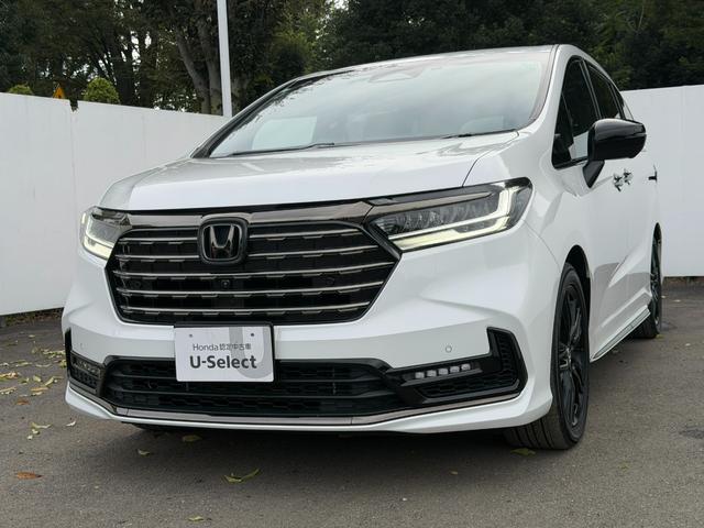オデッセイハイブリッド ｅ：ＨＥＶアブソルート・ＥＸブラックエディション　禁煙・ワンオーナー・ドラレコ・障害物センサー・１１．４インチ純ナビＴＶ・Ｂｌｕｅｔｏｏｔｈ・ホンダコネクト・マルチビューカメラ・ＥＴＣ・ＬＥＤ・オートハイビーム・オットマン・電動シート・純ＡＷ　ＶＳＡ（24枚目）