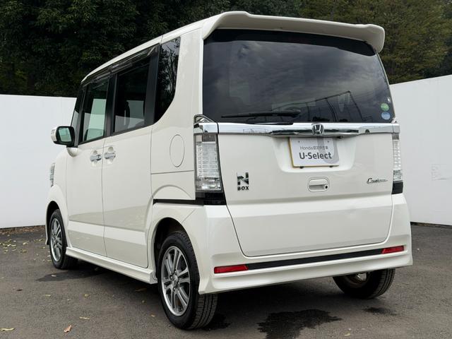 N-BOXカスタム G・Lパッケージ ワンオーナー・7インチ純ナビTV・Rカメラ・左パワスラ・HID・オートライト アイドリングストップ車 1オーナー ナビ・TV スマキ- フロントベンチシート 両側スライドドア パワーウィンドウ ABS(28枚目)
