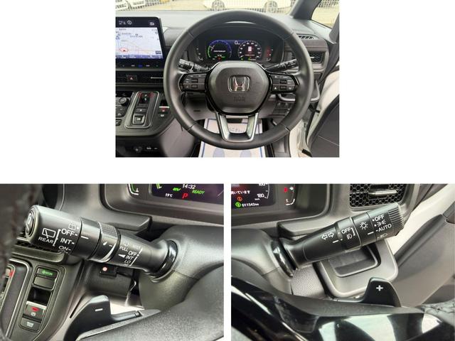 ステップワゴン ｅ：ＨＥＶスパーダプレミアムライン　禁煙・ワンオーナー・ドラレコ・障害物センサー・１１．４インチ純ナビＴＶ・Ｂｌｕｅｔｏｏｔｈ・ホンダコネクト・マルチビューカメラ・ＥＴＣ・シートヒーター・オットマン・パドルシフト・ＡＷ　マルチカメラ（7枚目）