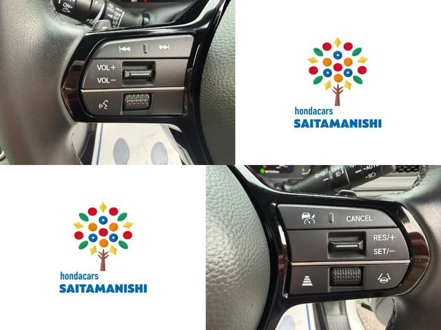 ステップワゴン ｅ：ＨＥＶスパーダプレミアムライン　禁煙・ワンオーナー・ドラレコ・障害物センサー・１１．４インチ純ナビＴＶ・Ｂｌｕｅｔｏｏｔｈ・ホンダコネクト・マルチビューカメラ・ＥＴＣ・シートヒーター・オットマン・パドルシフト・ＡＷ　マルチカメラ（8枚目）