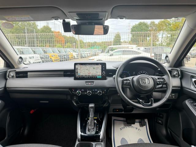 ヴェゼル e:HEVZ 禁煙・ワンオーナー・ドラレコ・障害物センサー・純ナビTV・Bluetooth・ホンダコネクト・マルチビューカメラ・ETC・シートヒーター・純AW 衝突回避支援ブレーキ機能 パノラミックビューモニター(35枚目)