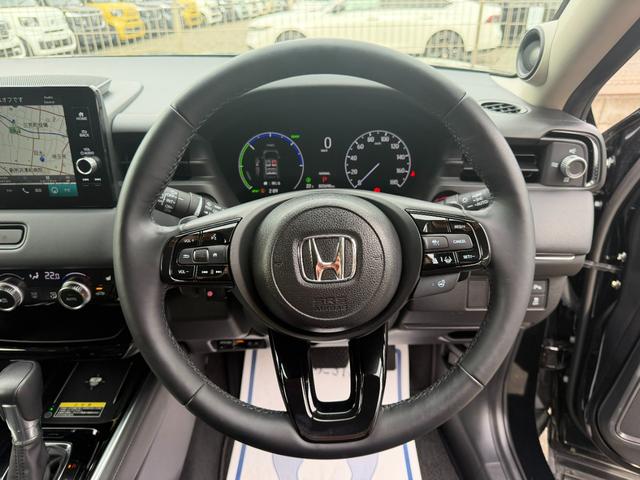 ヴェゼル e:HEVZ 禁煙・ワンオーナー・ドラレコ・障害物センサー・純ナビTV・Bluetooth・ホンダコネクト・マルチビューカメラ・ETC・シートヒーター・純AW 衝突回避支援ブレーキ機能 パノラミックビューモニター(43枚目)