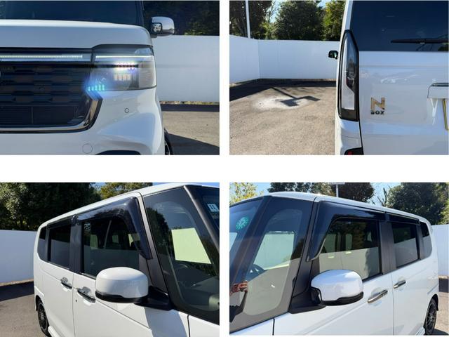 Ｎ－ＢＯＸカスタム ターボコーディネートスタイル　ダムド・禁煙・ワンオーナー・ドラレコ・障害物センサー・８インチ純ナビＴＶ・Ｂｌｕｅｔｏｏｔｈ・ホンダコネクト・Ｒカメラ・ＥＴＣ・ＡＷ　オートクルーズ　フルセグ対応　Ｗ電動ドア　シートヒータ　ＬＥＤ（10枚目）
