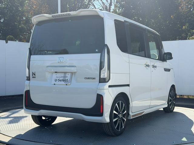 Ｎ－ＢＯＸカスタム ターボコーディネートスタイル　ダムド・禁煙・ワンオーナー・ドラレコ・障害物センサー・８インチ純ナビＴＶ・Ｂｌｕｅｔｏｏｔｈ・ホンダコネクト・Ｒカメラ・ＥＴＣ・ＡＷ　オートクルーズ　フルセグ対応　Ｗ電動ドア　シートヒータ　ＬＥＤ（26枚目）