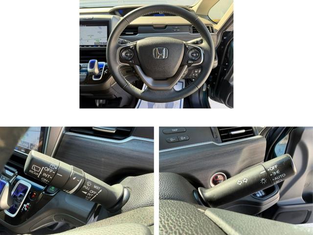 フリードハイブリッド ハイブリッド・Ｇホンダセンシング　禁煙・ワンオーナー・ドラレコ・９インチ純ナビＴＶ・Ｂｌｕｅｔｏｏｔｈ・インターナビ・Ｒカメラ・ＥＴＣ・両パワスラ・スマートキー・ＬＥＤ　軽減ブレーキ　キーフリーシステム　１オ－ナ－　記録簿　ＥＣＯＮ（7枚目）