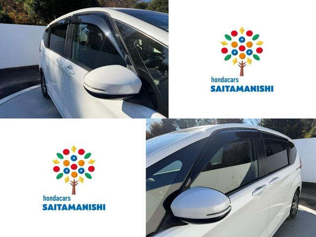 フリードハイブリッド ハイブリッド・Ｇ　禁煙・ワンオーナー・ＨｏｎｄａＳＥＮＳＩＮＧ・ドラレコ・９インチ純ナビＴＶ・ルーフモニター・Ｂｌｕｅｔｏｏｔｈ・Ｒカメラ・ＥＴＣ・両パワスラ・スマートキー・ＬＥＤ・ＡＷ　両電動ドア　クルコン　スマキー（13枚目）