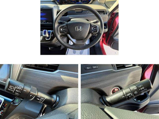 フリードハイブリッド ハイブリッド・Gホンダセンシング 禁煙・ワンオーナー・ドラレコ・9インチ純ナビTV・インターナビ・Rカメラ・AW・両パワスラ・スマートキー・LED 軽減ブレーキ キーフリーシステム 1オ-ナ- 記録簿 DVD再生可能 ECON ABS(4枚目)