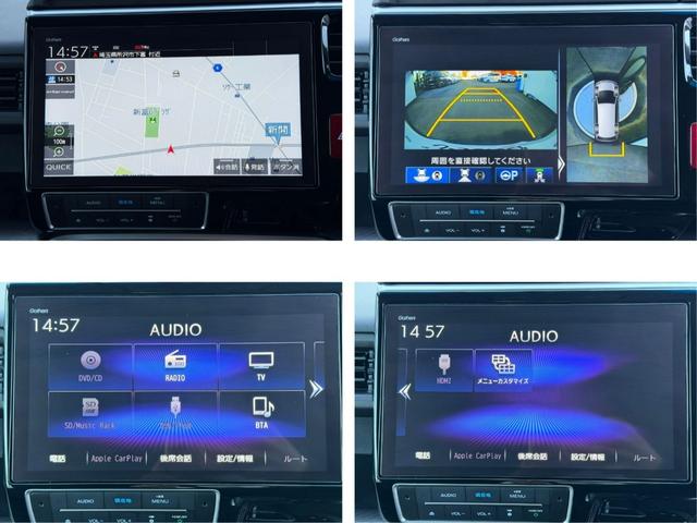 ステップワゴンスパーダ e:HEVスパーダG・EXホンダセンシング ワンオーナー・ドラレコ・10インチ純ナビTV・インターナビ・マルチビューカメラ・ETC・LED・AW エアバック 地デジ クルコン サイドエアバッグ シ-トヒ-タ- 衝突軽減システム 1オーナー(3枚目)