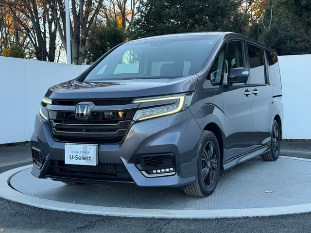 ステップワゴンスパーダ e:HEVスパーダG・EXホンダセンシング ワンオーナー・ドラレコ・10インチ純ナビTV・インターナビ・マルチビューカメラ・ETC・LED・AW エアバック 地デジ クルコン サイドエアバッグ シ-トヒ-タ- 衝突軽減システム 1オーナー(19枚目)