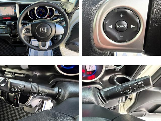 N-BOXカスタム G・Lパッケージ ワンオーナー・7インチ純ナビTV・Bluetooth・インターナビ・Rカメラ・両パワスラ・スマートキー・AW 左右パワースライド アイドリングストップ車 1オーナー ナビ・TV スマキ- 地デジTV(4枚目)