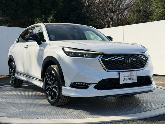 ヴェゼル ｅ：ＨＥＶＺ　無限スタイリングセット・外マフラー・ワンオーナー・ドラレコ・障害物センサー・純ナビＴＶ・Ｂｌｕｅｔｏｏｔｈ・ホンダコネクト・マルチビューカメラ・ＥＴＣ・デュアルＡＡＣ・ＡＷ　衝突回避支援ブレーキ機能（24枚目）