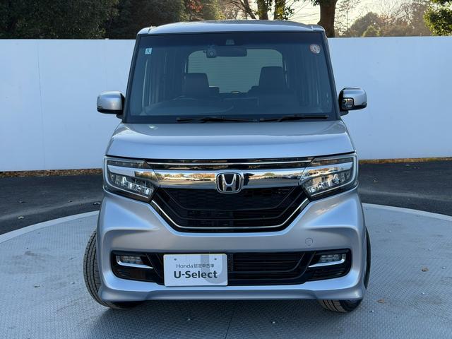 N-BOXカスタム G・Lターボホンダセンシング 7インチ純ナビ・Bluetooth・ドラレコ・LED・オートハイビーム・パドルシフト・AW 両側PWスライドドア Bモニタ Iストップ セキュリティー 点検記録簿 USB接続 クルーズコントロール(21枚目)