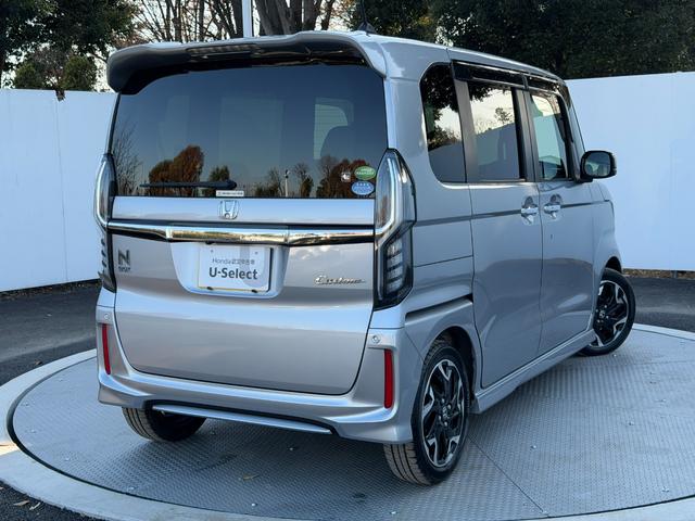 N-BOXカスタム G・Lターボホンダセンシング 7インチ純ナビ・Bluetooth・ドラレコ・LED・オートハイビーム・パドルシフト・AW 両側PWスライドドア Bモニタ Iストップ セキュリティー 点検記録簿 USB接続 クルーズコントロール(24枚目)